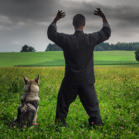 Qi Gong Übung im Freien - Foto: Ralf Eiser Qi Gong Übung im Freien - Foto: Ralf Eiser