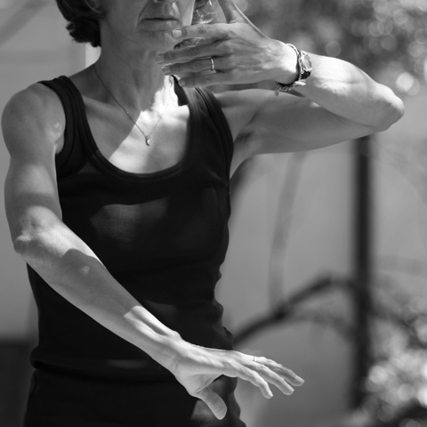Detail aus der Tai Chi Form, die Wolkenhände - Foto Ralf Eiser Detail aus der Tai Chi Form, die Wolkenhände - Foto Ralf Eiser