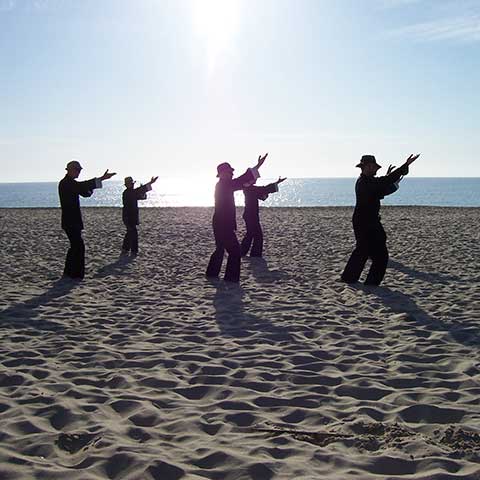 Sardinien Strand Tai Chi Form Sardinien Strand Tai Chi Form