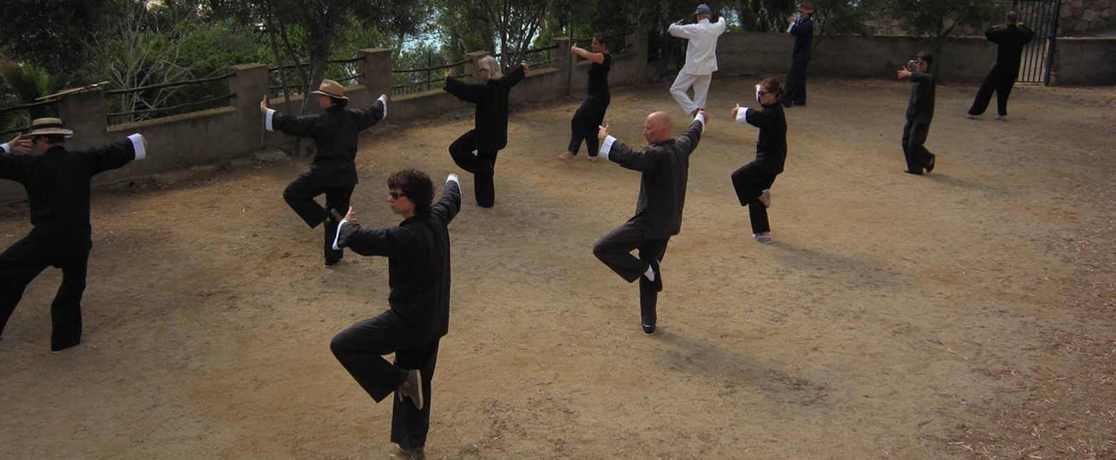 Gruppe Tai Chi Schüler Gruppe Tai Chi Schüler