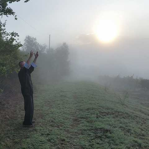 Toscana Qi Gong zum Sonnenaufgang Toscana Qi Gong zum Sonnenaufgang